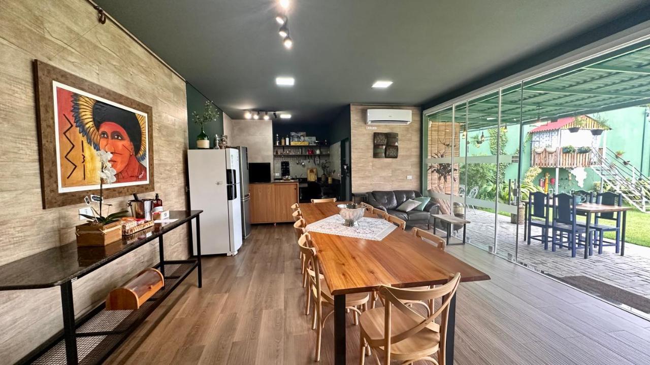 RESORT PARTICULAR, 6 quartos, 16 pessoas, piscina, churrasqueira, casa da árvore, área EXCLUSIVA Foz do Iguaçu Exterior foto