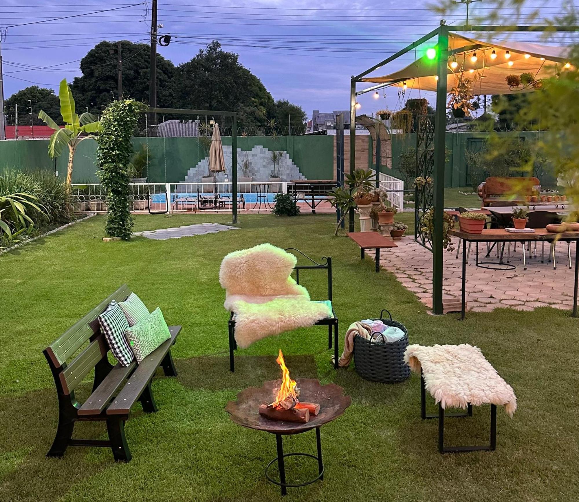 RESORT PARTICULAR, 6 quartos, 16 pessoas, piscina, churrasqueira, casa da árvore, área EXCLUSIVA Foz do Iguaçu Exterior foto